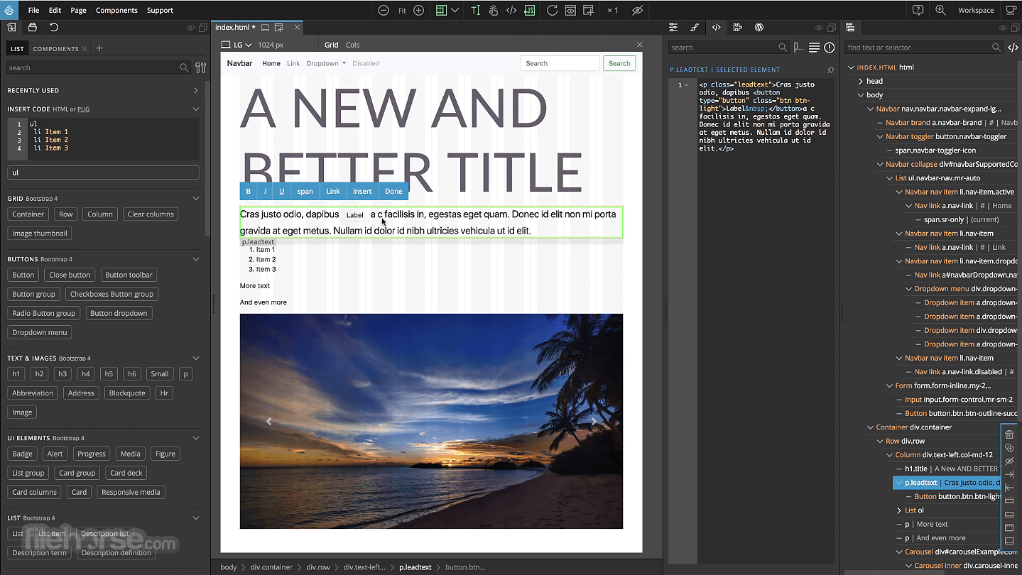 web page editor for mac